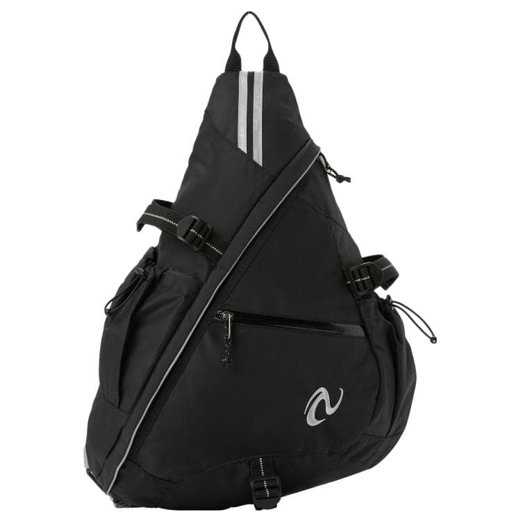 Нагрудная сумка NERDY Adjustable Strap Nylon Shoulder Bag Black - изображение 1