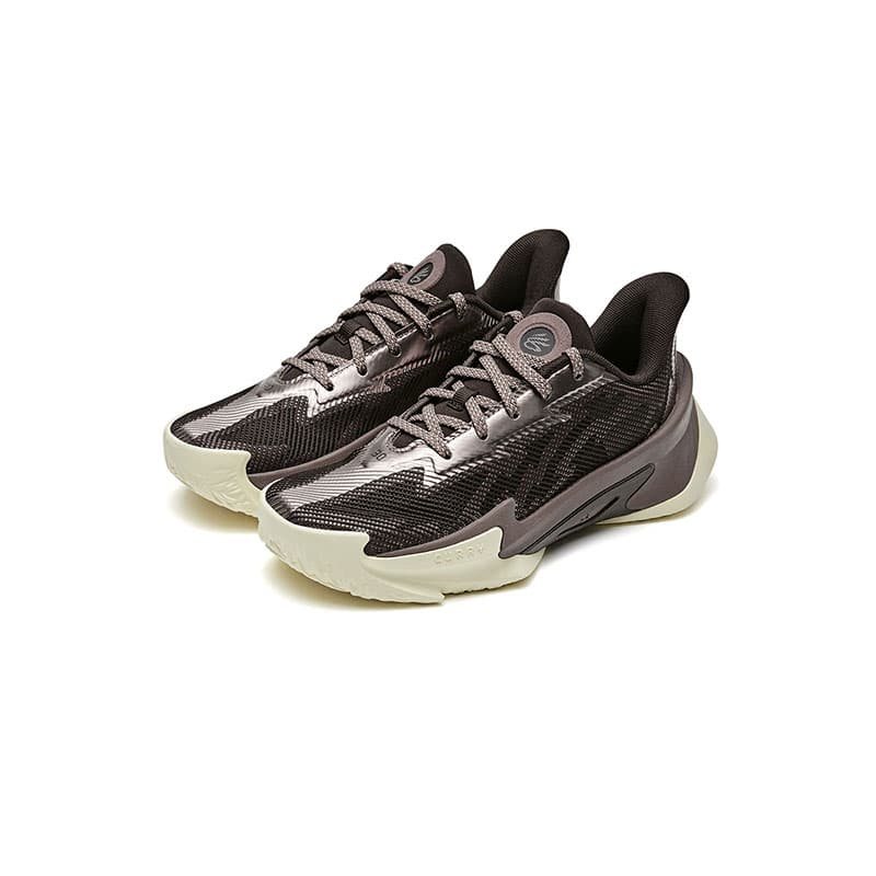 Кроссовки для баскетбола Under Armour Stephen Curry Low Топ Children's Баскетбольные кроссовки Коричневый Подростки - изображение 2