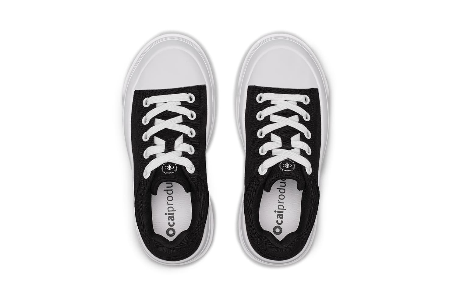Кеды Ocai Low Top Canvas Shoes Black Women's - изображение 3