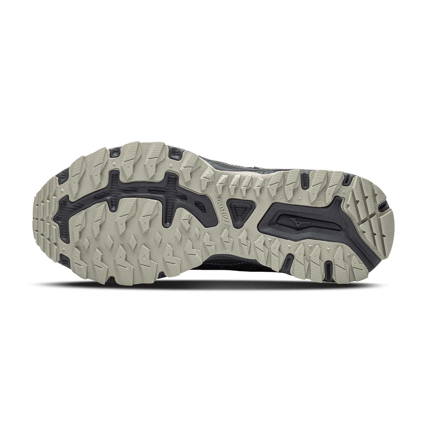 Кроссовки для бега Mizuno Racer Trail Беговые кроссовки Низкий Топ Серый Полоска Черный Угольно-серый Унисекс - изображение 6