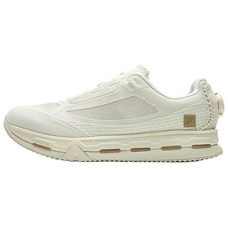 Кроссовки для бега fila AURA Беговые кроссовки Low Топ Светло-серый желтый Мужской - изображение 1