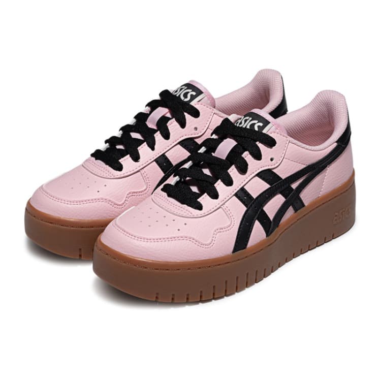 Кроссовки ASICS JAPAN S PF Повседневная обувь Низкий Топ Розовый Черный Женские - изображение 3