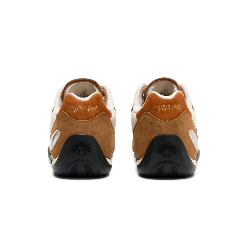 Кроссовки Champion Low-Top Повседневная Обувь Женская Коричневый Пшеница Отрубей Лён - изображение 4