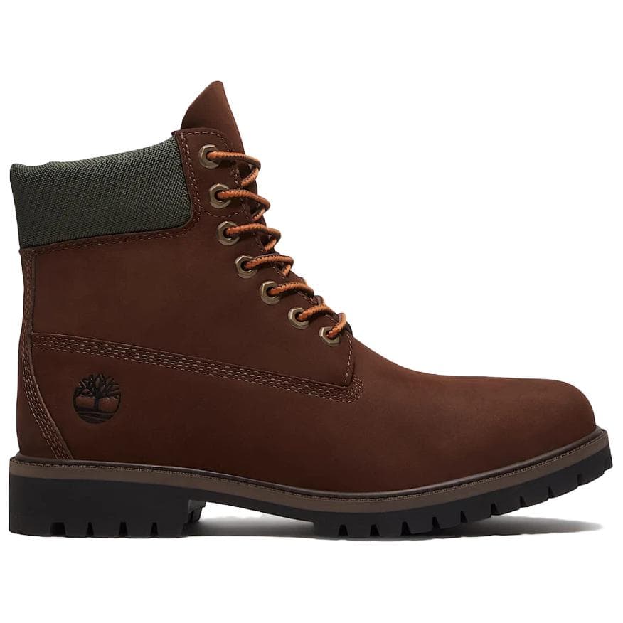 Сапоги Timberland Ботильоны Красный Коричневый Унисекс - изображение 2