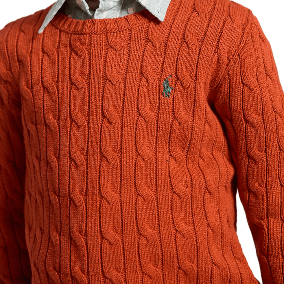 Polo Ralph Lauren Преппи Апельсин Kids Свитеры - изображение 3