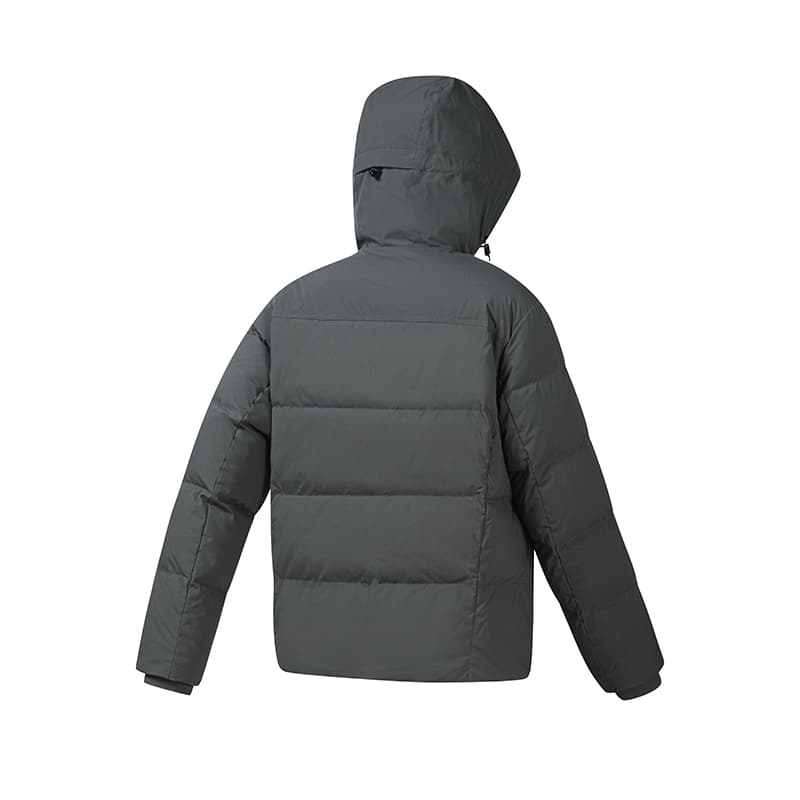 Зимняя куртка FILA Пуховик Унисекс Кисть для бровей Карандаши Серый - изображение 2