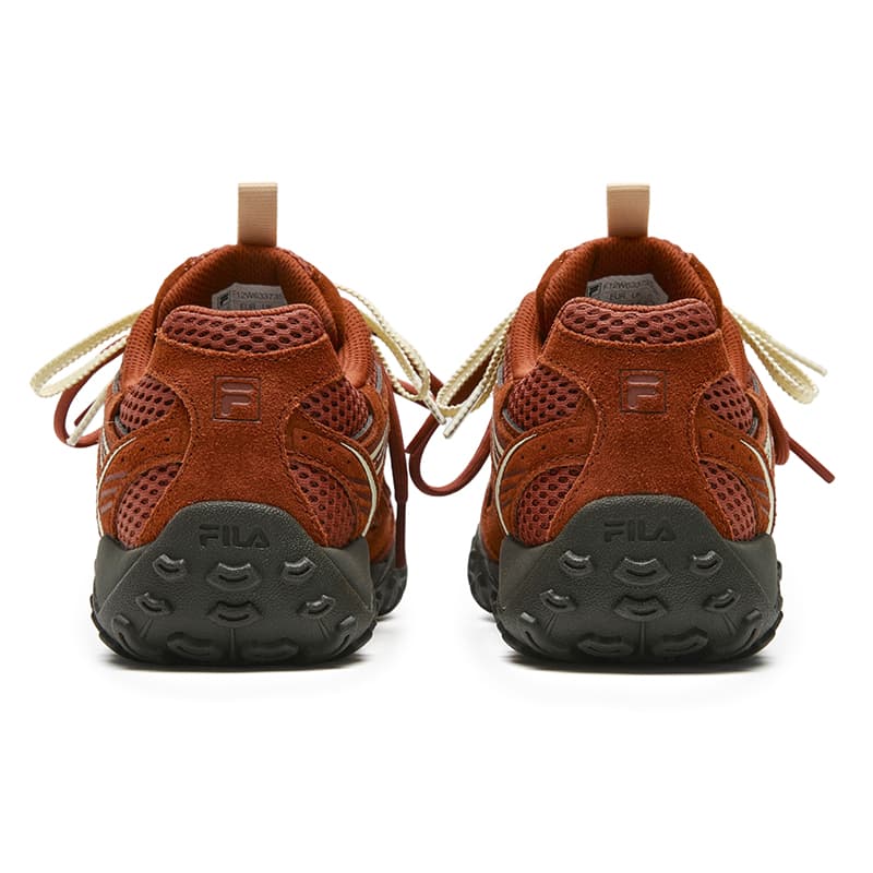 Кроссовки fila ORIGINALE Ballet Shoes Повседневная обувь Low Топ Красный перечный Женские - изображение 4