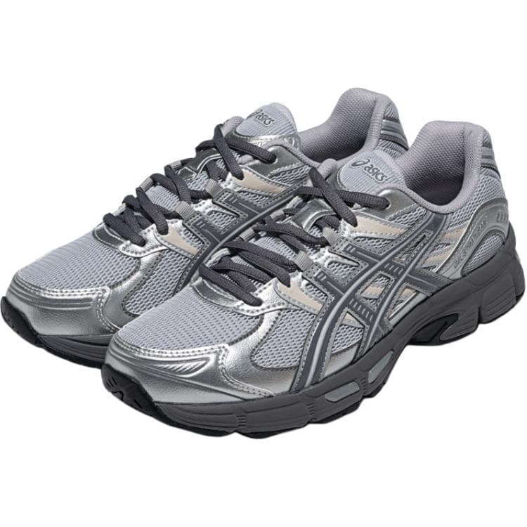 Кроссовки ASICS Гель Слоистые облака MC Повседневная обувь Низкий Топ Серый Желтый Унисекс - изображение 3