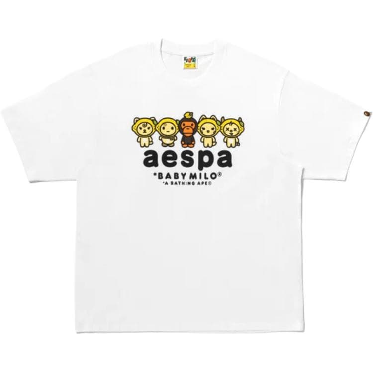 Футболка A BATHING APE aespa Женские T-рубашки - изображение 1