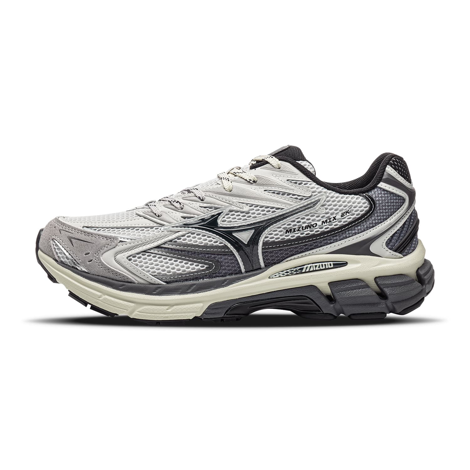 Кроссовки для бега Mizuno Беговые кроссовки Low Топ Бетонно-серый Антарктический серый WET Серый Унисекс - изображение 1