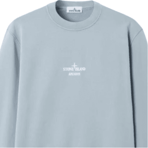 Худи Stone Island Пепельные Мужские Толстовки - изображение 3