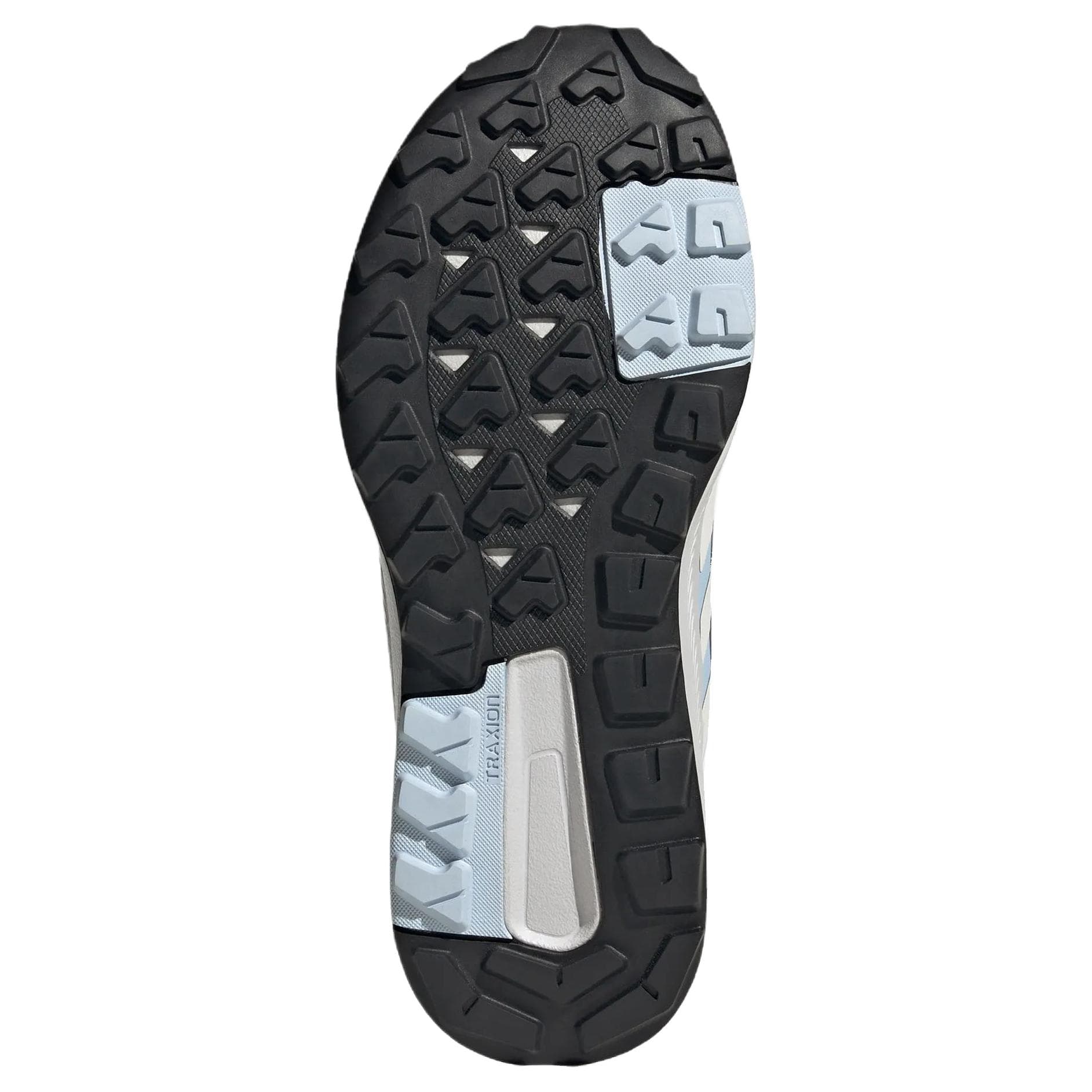 Кроссовки adidas Terrex Anylander Альпинистские и треккинговые ботинки MID Топ Серый Кристально-синий Белый Женские - изображение 6