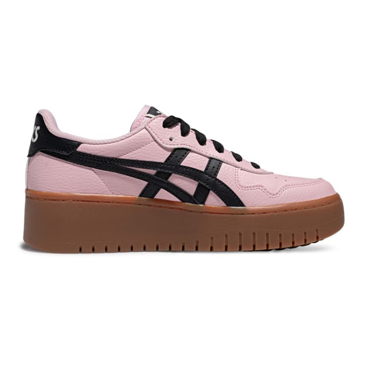 Кроссовки ASICS JAPAN S PF Повседневная обувь Низкий Топ Розовый Черный Женские - изображение 2