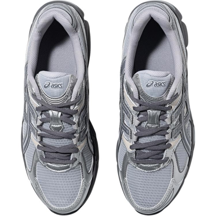 Кроссовки ASICS Гель Слоистые облака MC Повседневная обувь Низкий Топ Серый Желтый Унисекс - изображение 4