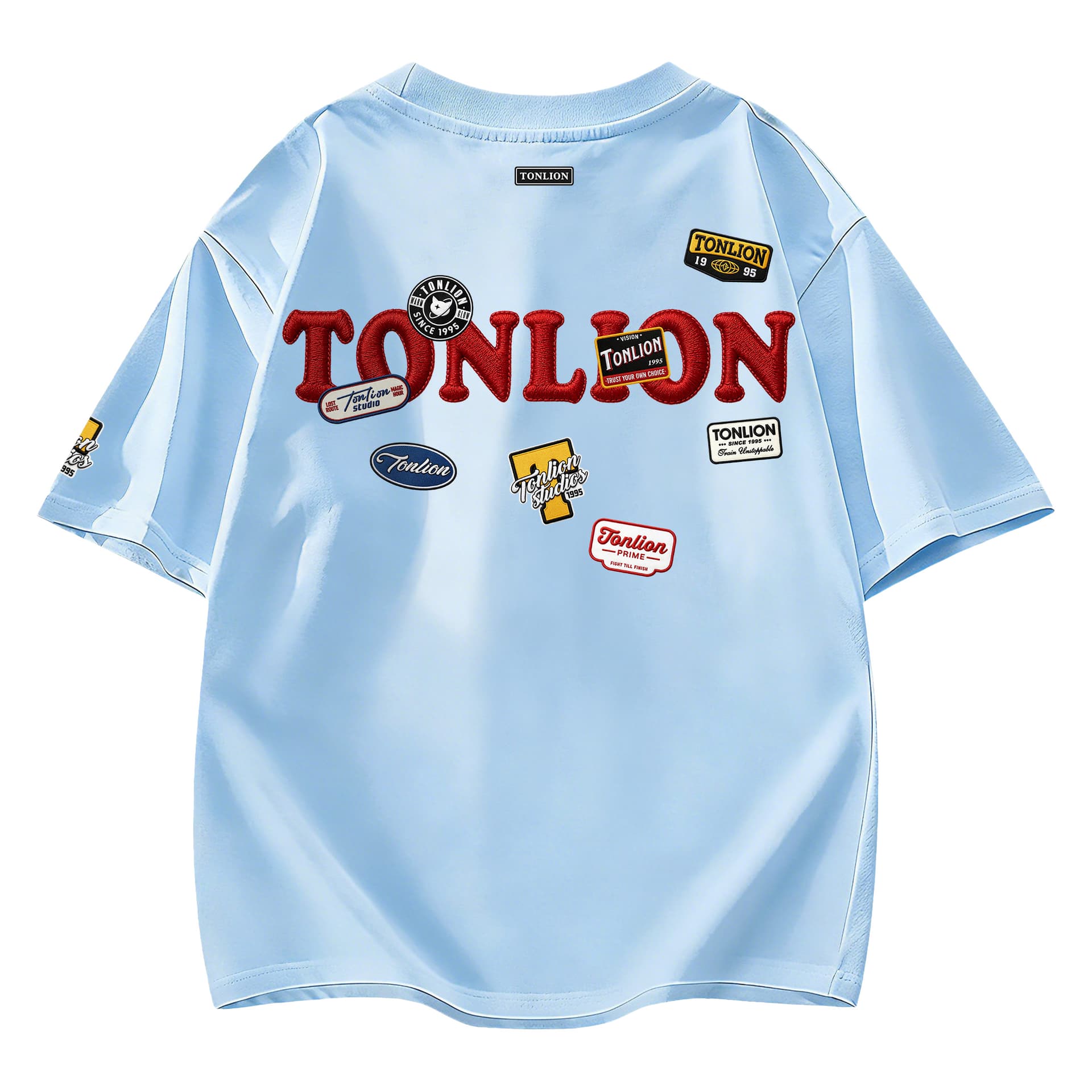 Футболка Tonlion Мужские T-рубашки - изображение 1