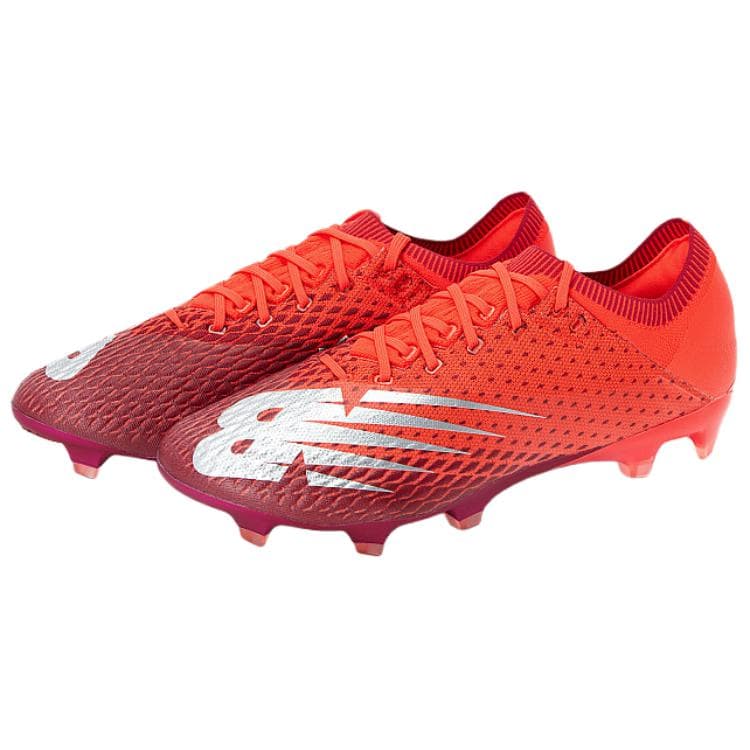 Кроссовки для футбола New Balance Furon V6+ Футбольные бутсы Низкий Топ Красный Мужской - изображение 5