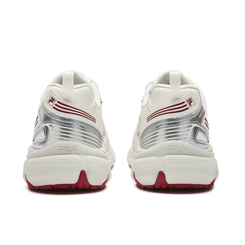 Кроссовки FILA INTERUN 2 Chunky Sneakers Low Top Кокосовое молоко Бургунди Женские - изображение 5