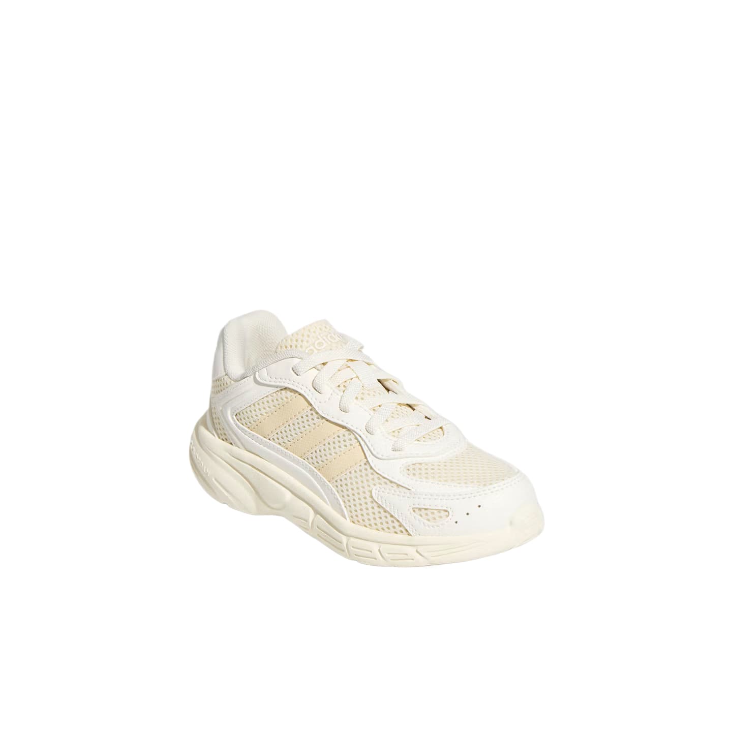 Кроссовки Adidas ECLYPTIX 2000 Детская повседневная обувь Low Топ Сливочный Теплый Ваниль Нефритовый белый Kids - изображение 2