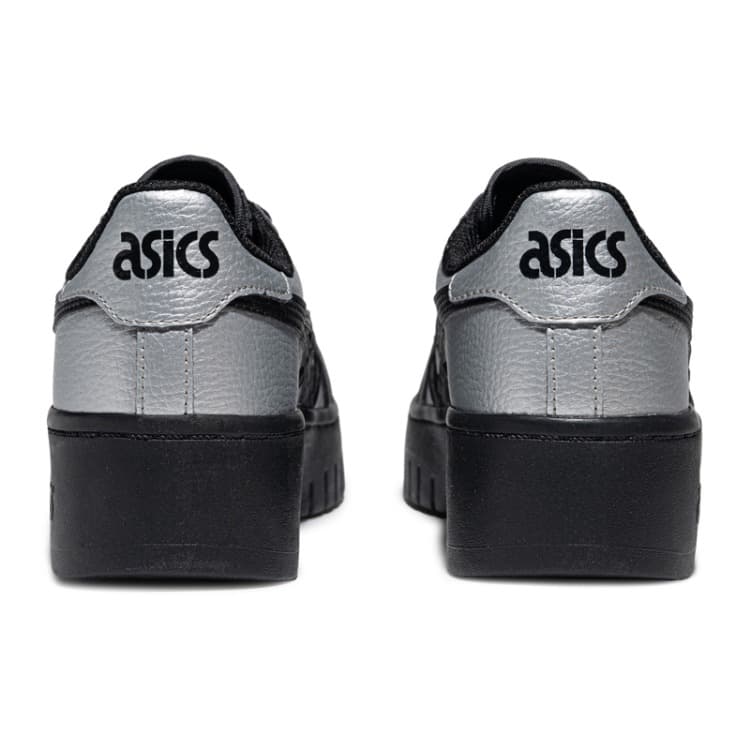 Кроссовки ASICS JAPAN S PF Повседневная обувь Низкий Топ Серебристый Черный Женские - изображение 4