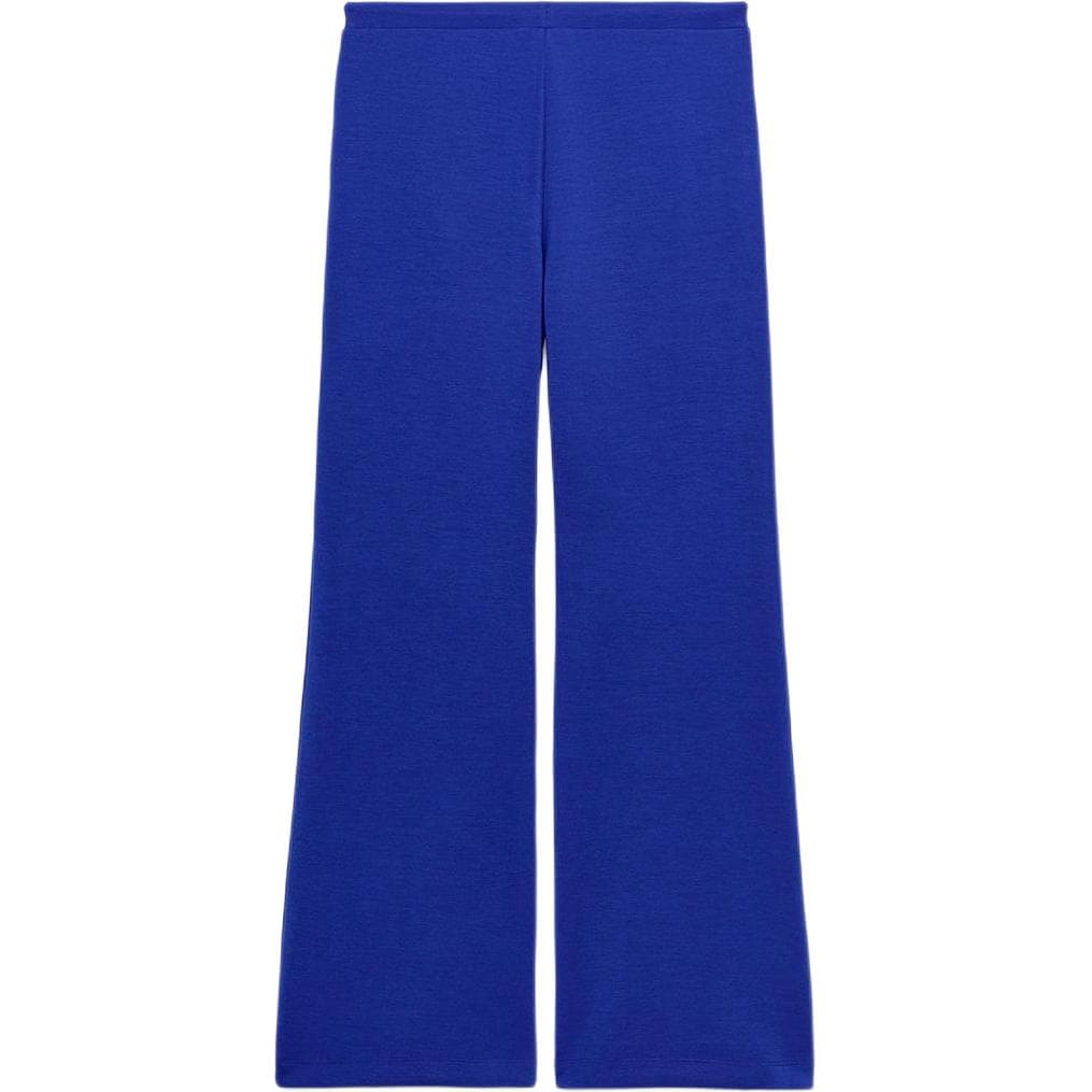 Штаны ZARA Темно-синие женские спортивные трикотажные штаны - изображение 2