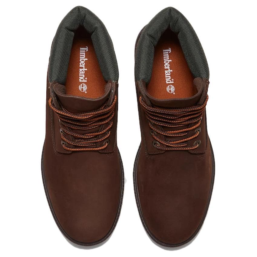 Сапоги Timberland Ботильоны Красный Коричневый Унисекс - изображение 3