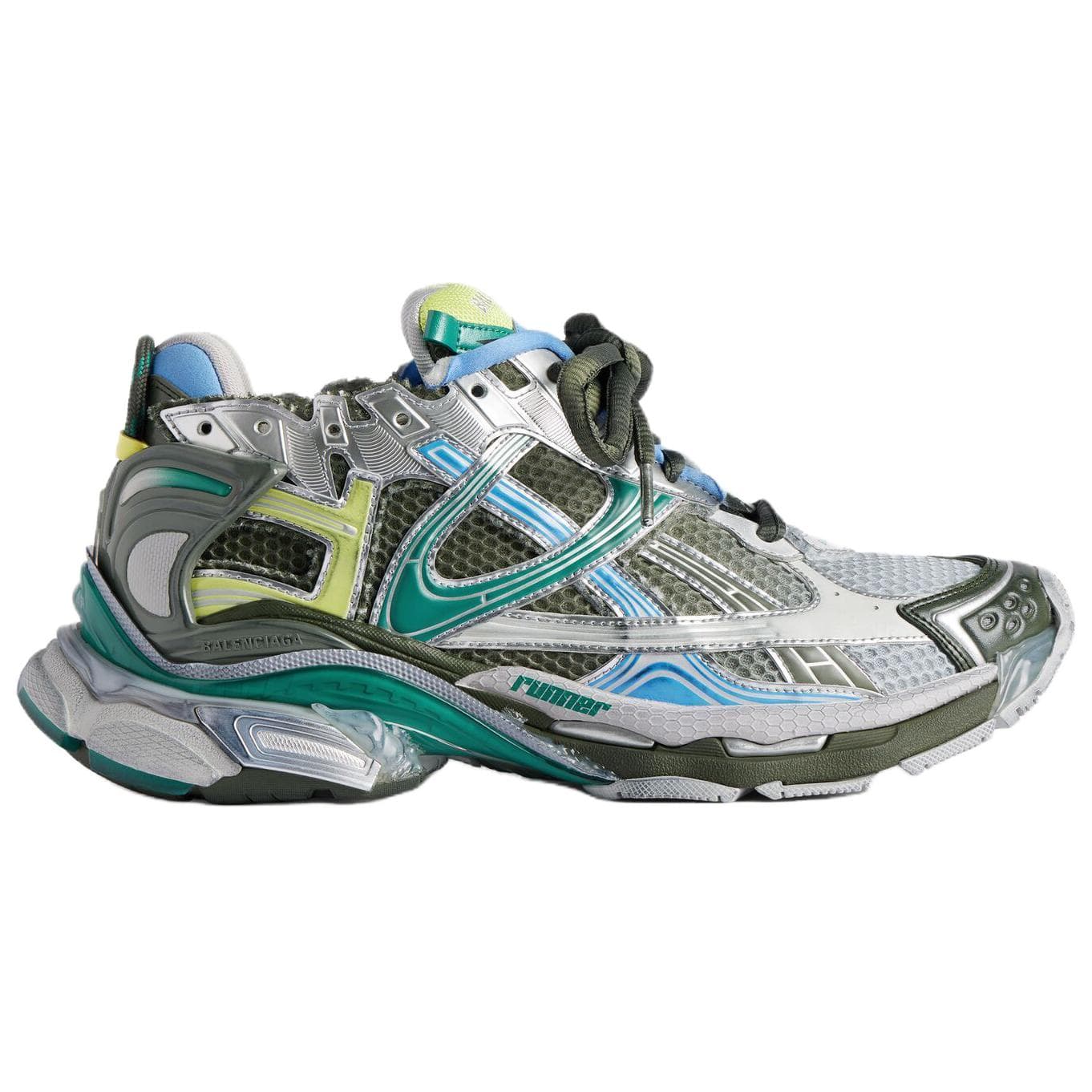 Кроссовки Balenciaga Runner массивные кроссовки низкий топ градиент мужской - изображение 2