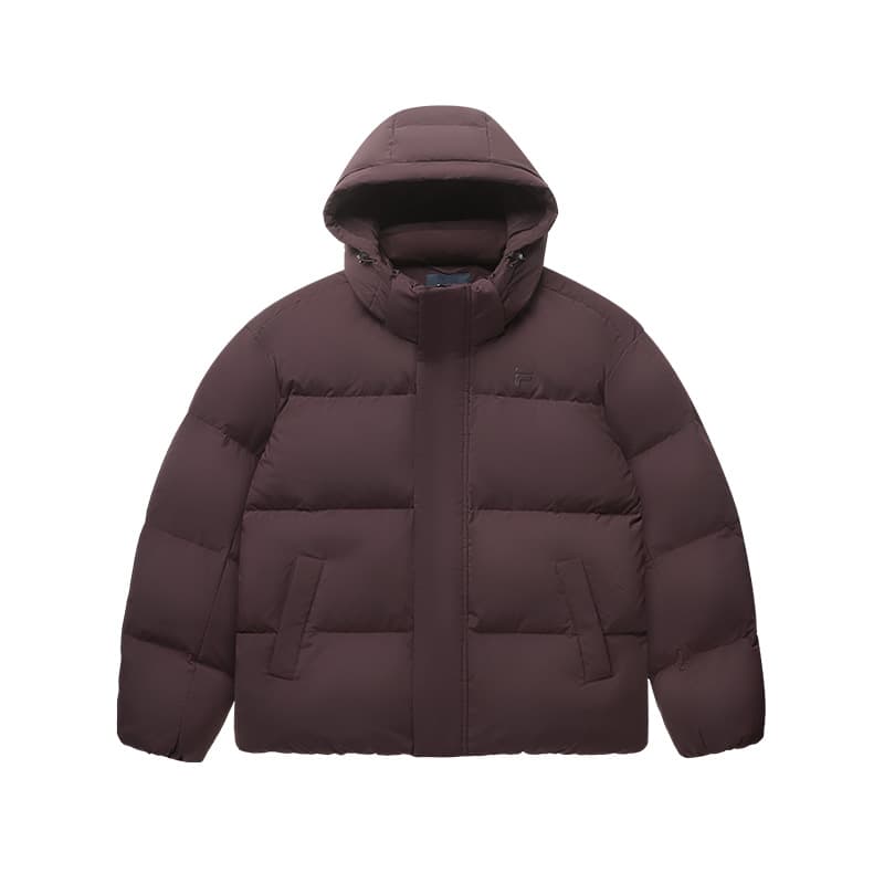 Зимняя куртка FILA FUSION FOB Пуховик Мужской Rotten Деревянный материал Умбра - изображение 1