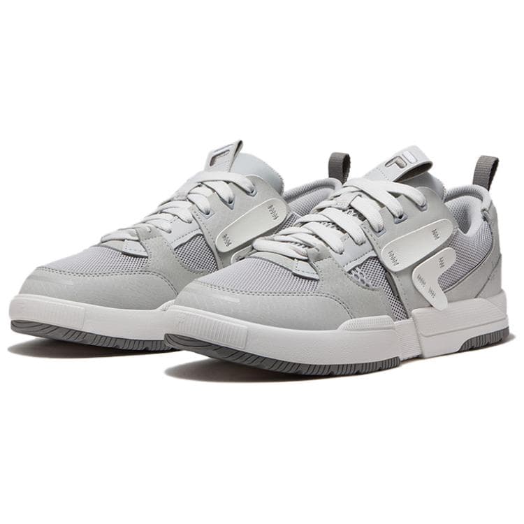 Кроссовки FILA FUSION GEOMETRY Geometric Shoe Skate Shoes Low Top Tracking Серый Mist Серый Мужской - изображение 3
