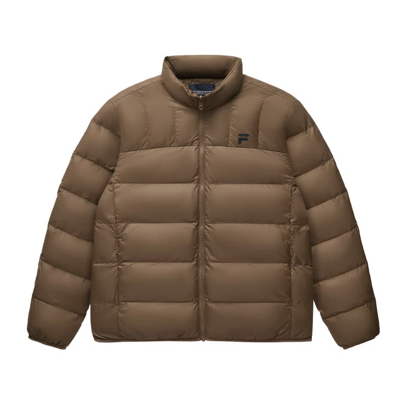 Зимняя куртка FILA FUSION FOB Кокос Пальма Коричневый Мужской Пуховики - изображение 3