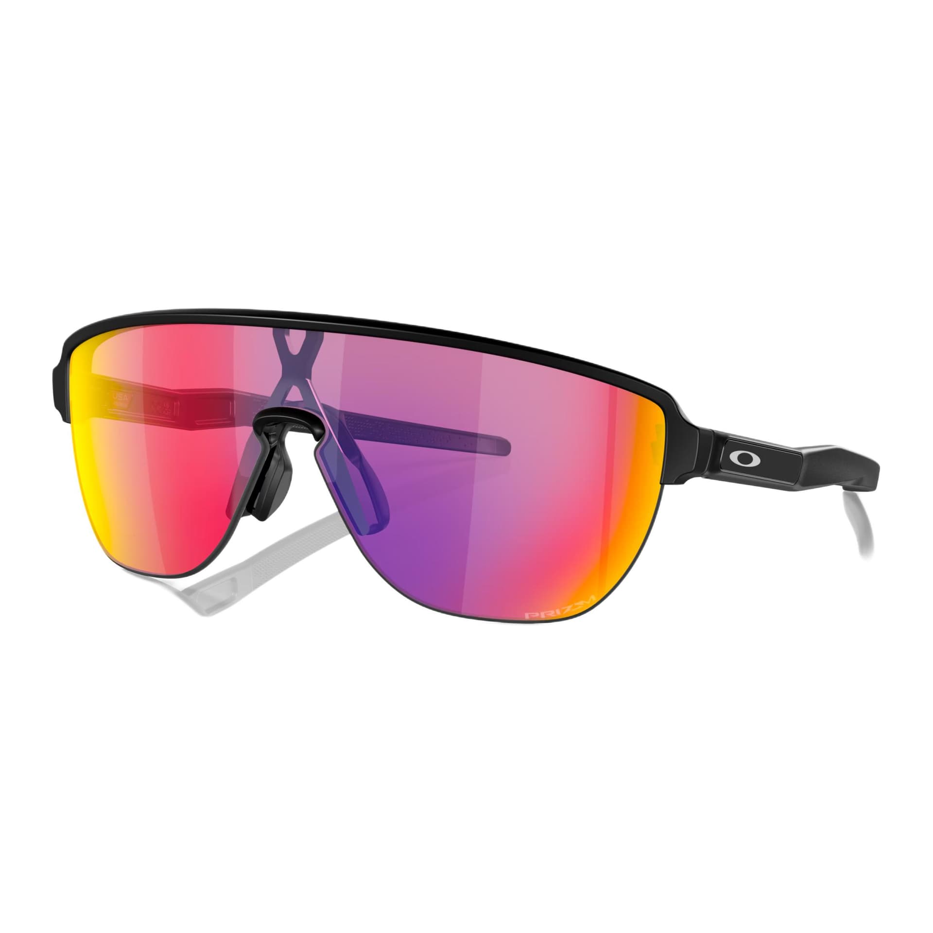 Солнцезащитные очки Oakley Оправа для бровей Солнцезащитные очки Унисекс Черные - изображение 1
