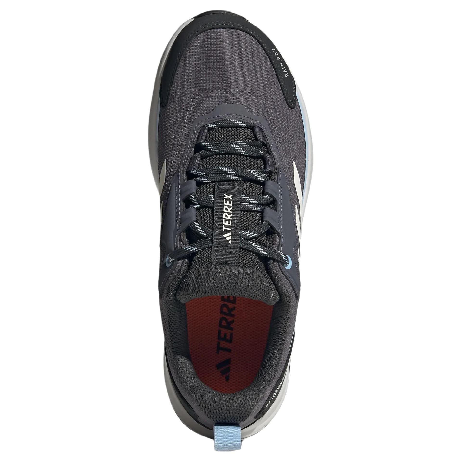 Кроссовки adidas Terrex Anylander Альпинистские и треккинговые ботинки MID Топ Серый Кристально-синий Белый Женские - изображение 4