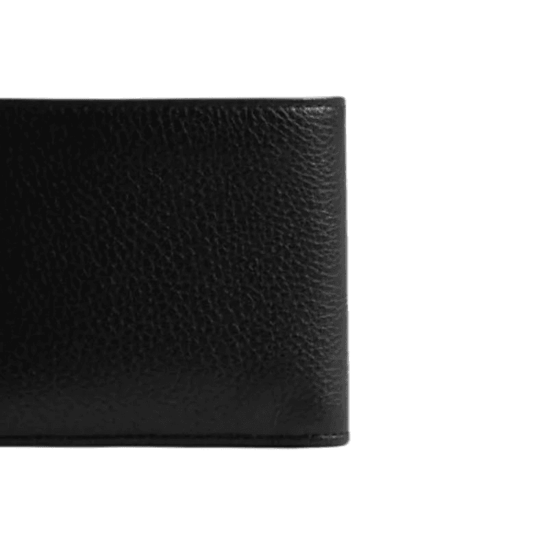 Кошелек COACH 3 IN 1 Wallet Галечная кожа Кошельки Мужской Черный - изображение 4