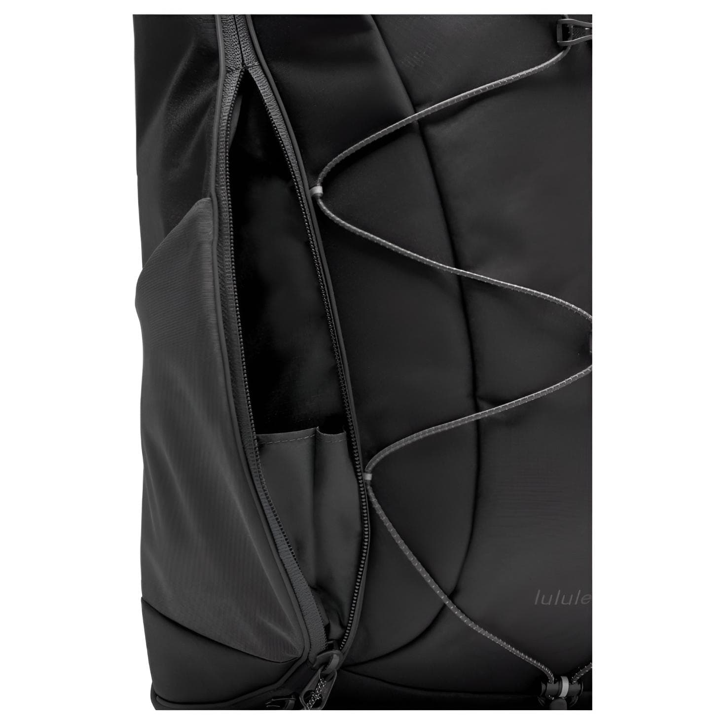 Спортивная сумка Lululemon Scuba Полиэстер Спортивная Сумка Женская Черная и Графитовая Серая - изображение 5