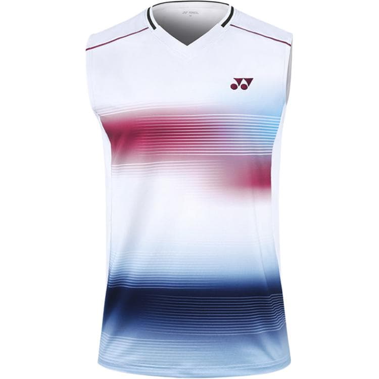 Майка YONEX 1102126bcr Белый Мужские Майки - изображение 1