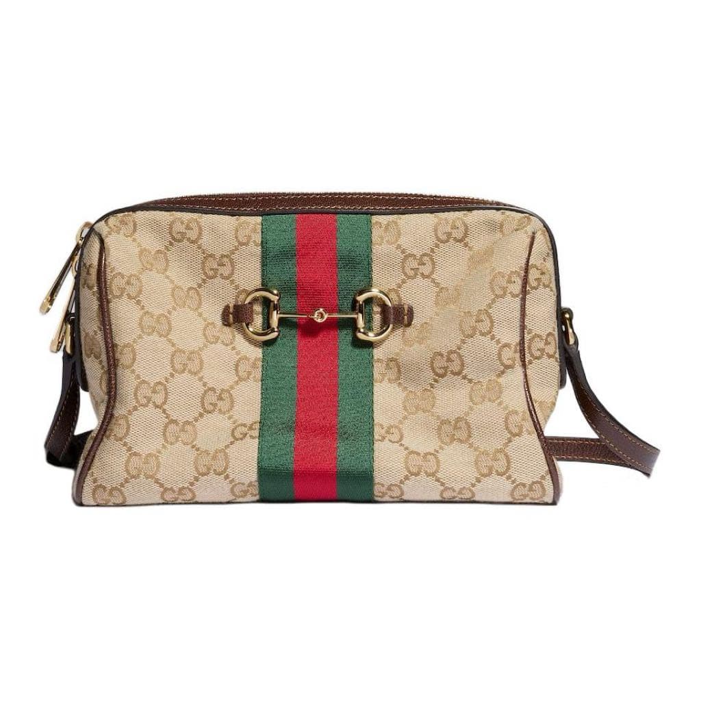 Сумка через плечо GUCCI Web Horsebit - изображение 1