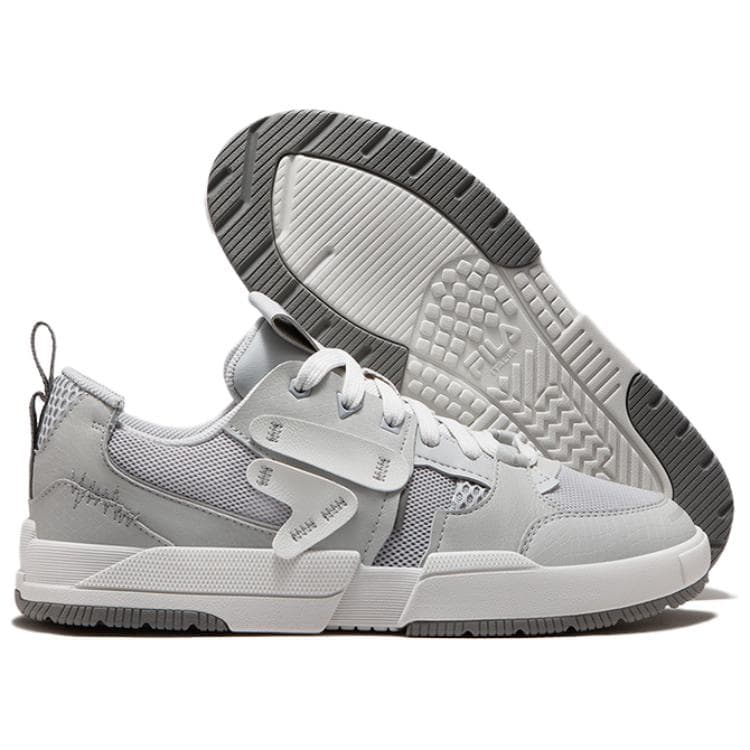 Кроссовки FILA FUSION GEOMETRY Geometric Shoe Skate Shoes Low Top Tracking Серый Mist Серый Мужской - изображение 6