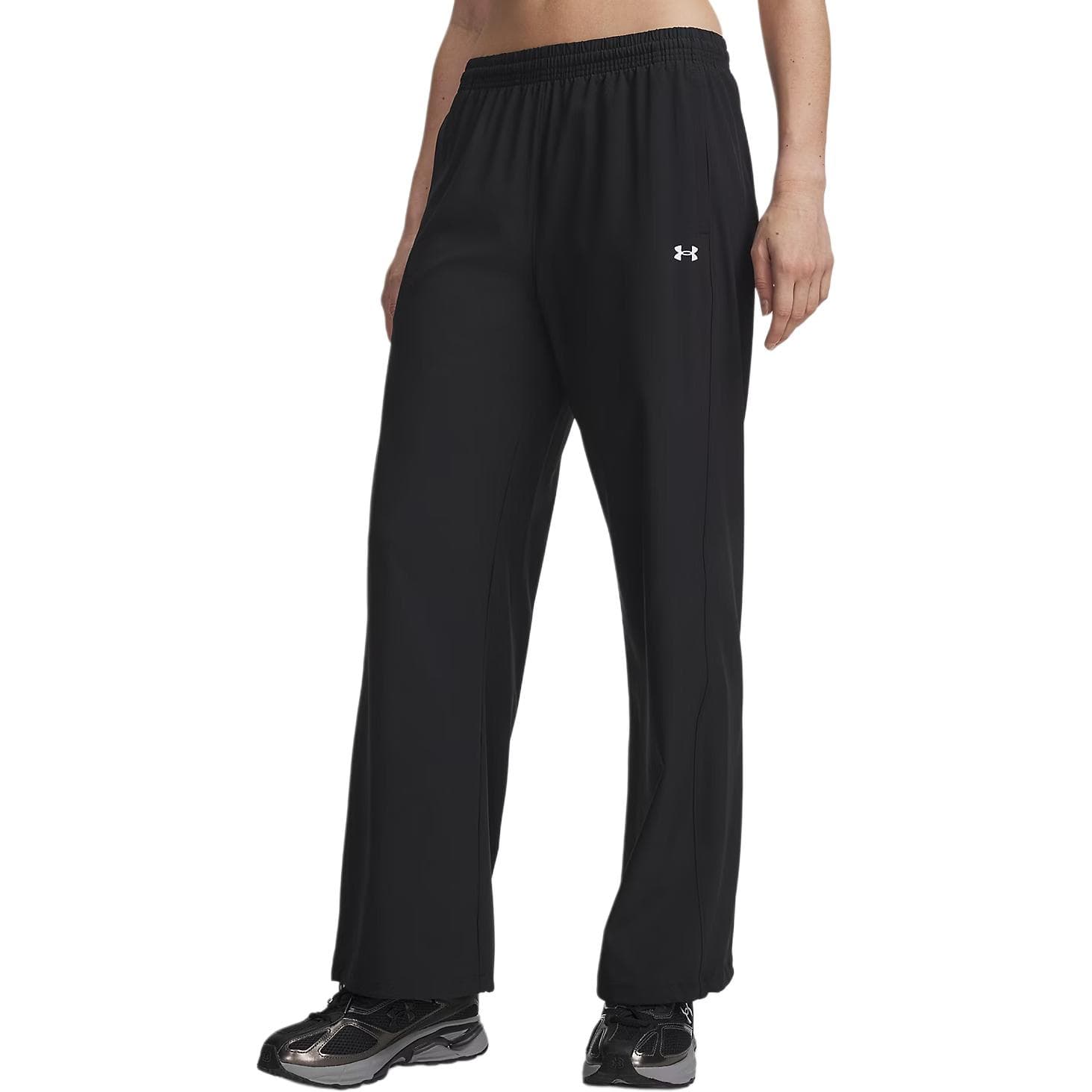 Штаны Under Armour Rival Черный Белый 001 Женские Спортивные Штаны - изображение 1