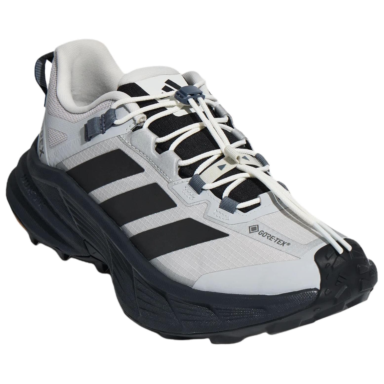Кроссовки adidas Terrex FREEHIKER SL Альпинистские и треккинговые ботинки Низкий Топ Светло-серый Черный Металлический серебристый Унисекс - изображение 3