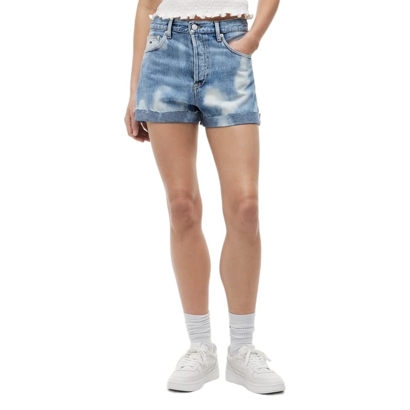 Tommy Hilfiger Джинсовые синие 1AB Женские джинсовые шорты - изображение 1