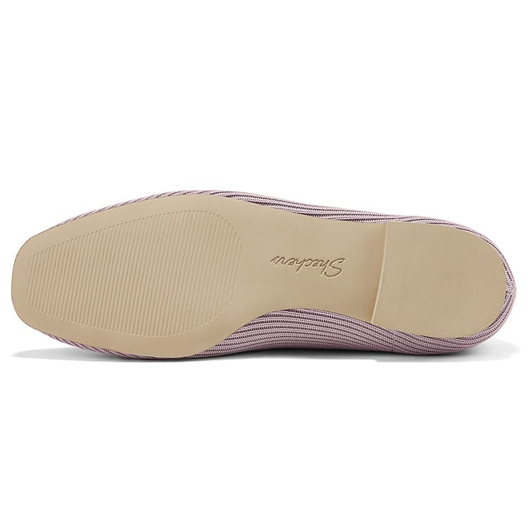 Тапочки Skechers CLEO SQUARE Женские повседневные туфли Женские Лаванда - изображение 5