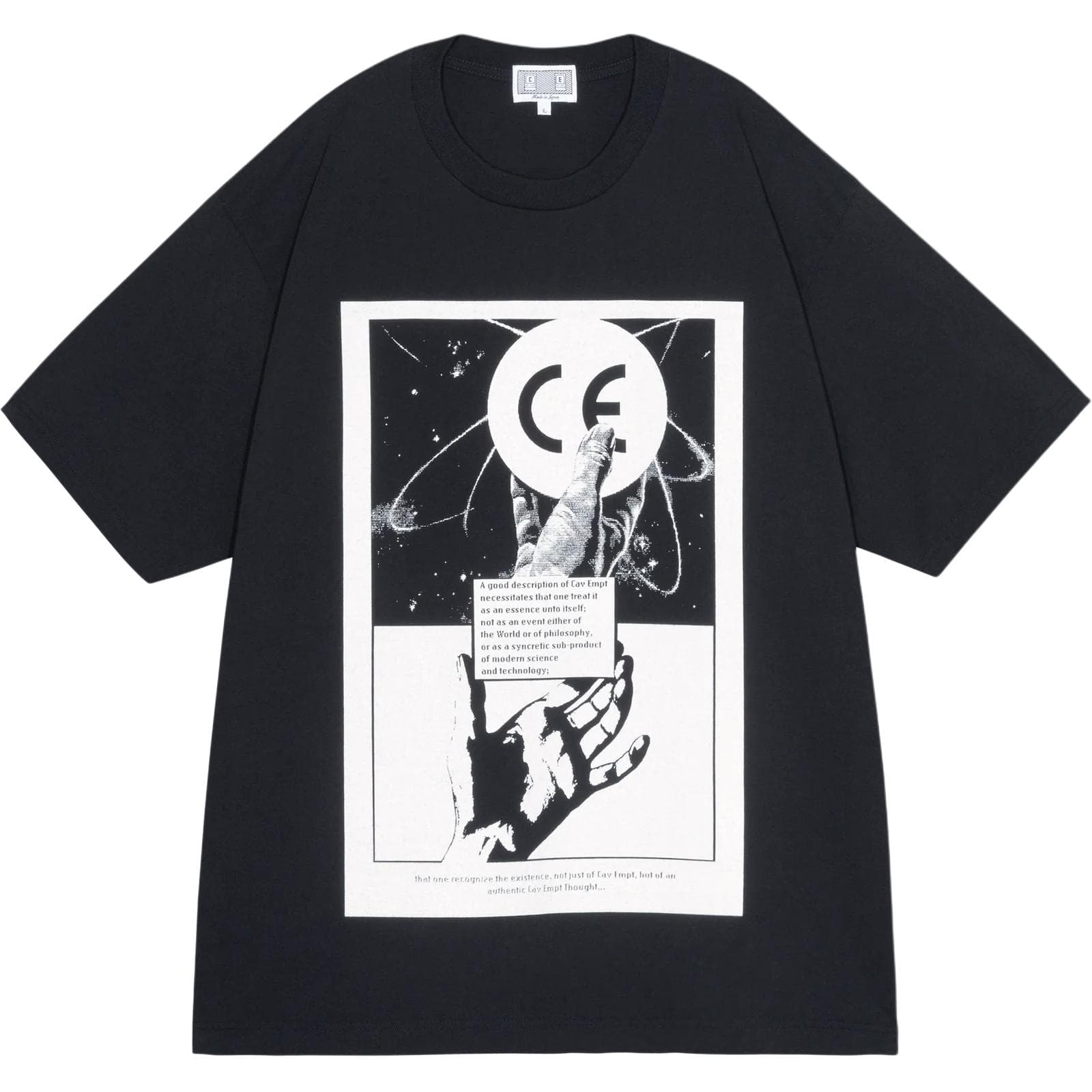 Футболка Cav Empt Черный Унисекс T-рубашки - изображение 1