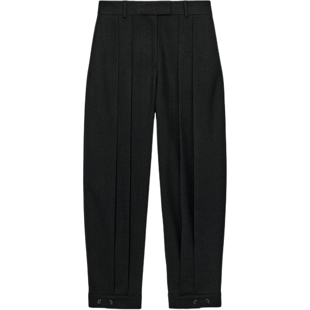 Штаны ZARA ZW Черные Женские Повседневные Штаны - изображение 1