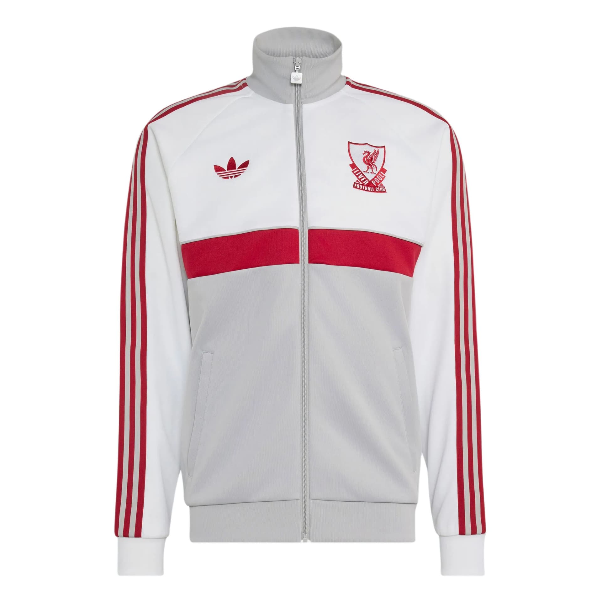 Куртка Adidas Originals Белый Светло-Серый Мужские Куртки - изображение 1