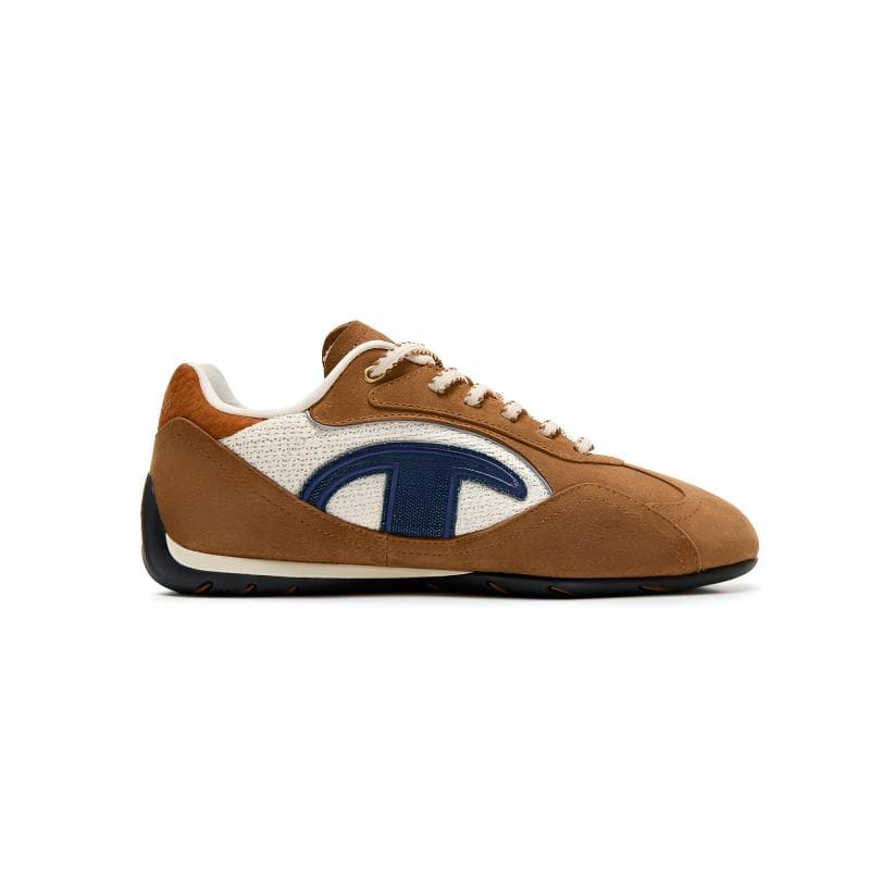 Кроссовки Champion Low-Top Повседневная Обувь Женская Коричневый Пшеница Отрубей Лён - изображение 2