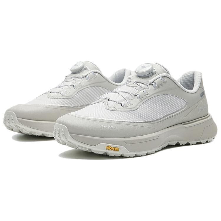 Кроссовки для гольфа fila Yisuo PRO Обувь для гольфа Low Топ Окаменелость Коричневый Мужской - изображение 2
