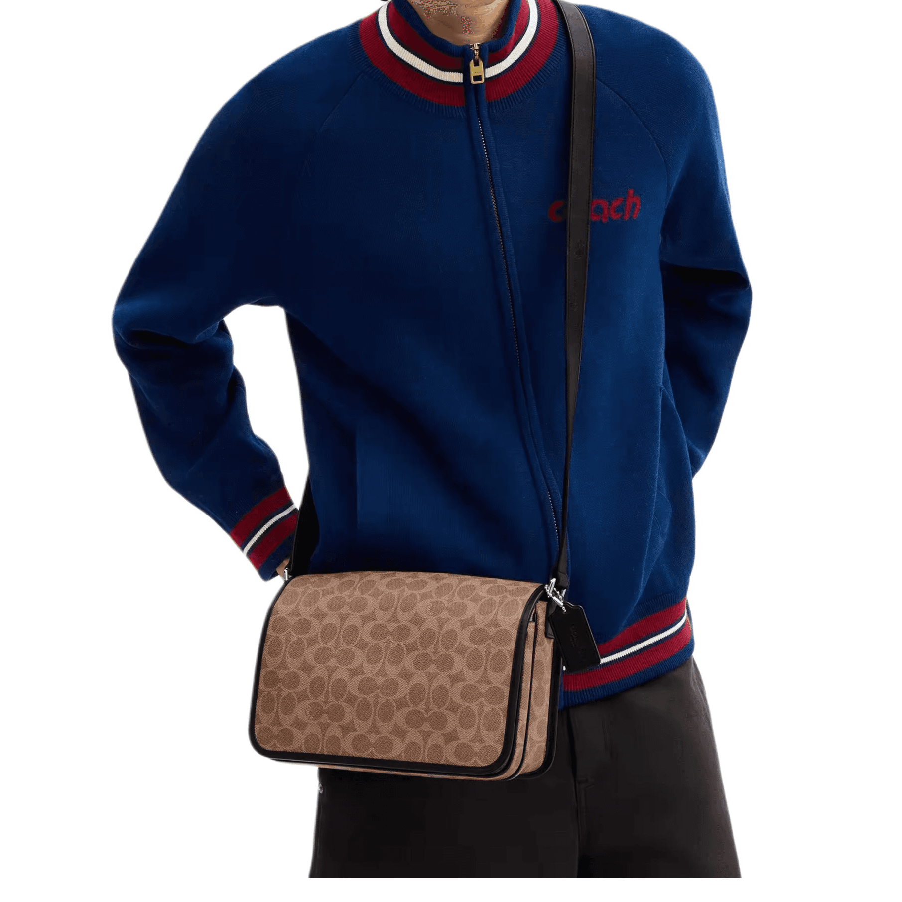 Сумка через плечо COACH Crossbody Сумки Мужские - изображение 5