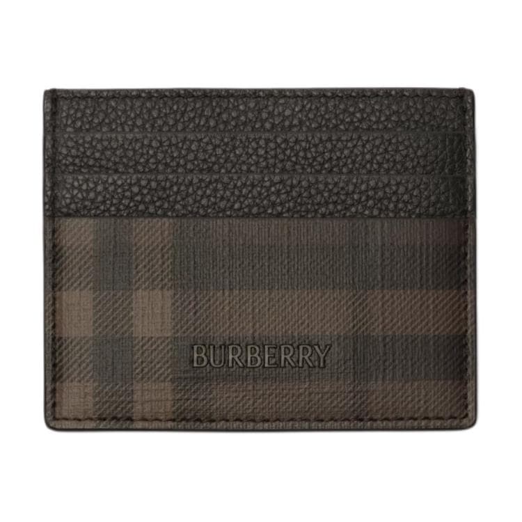 Картхолдер Burberry ПУ (полиуретан) Визитницы Женские Темно-кофейный - изображение 1