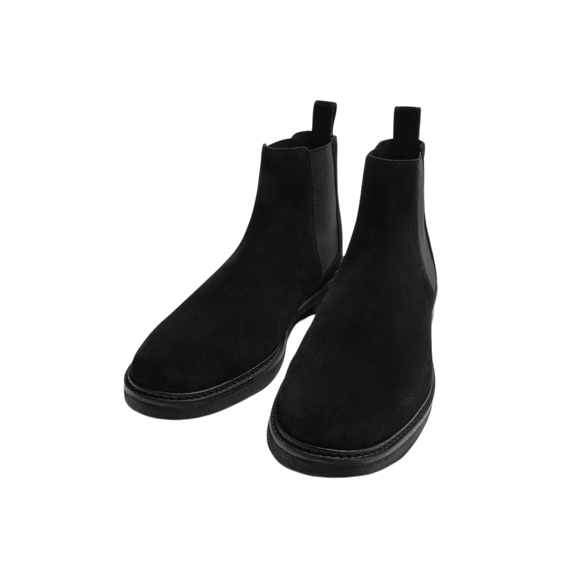 Ботинки челси ZARA Челси Высокие Топы Черные Мужские - изображение 2