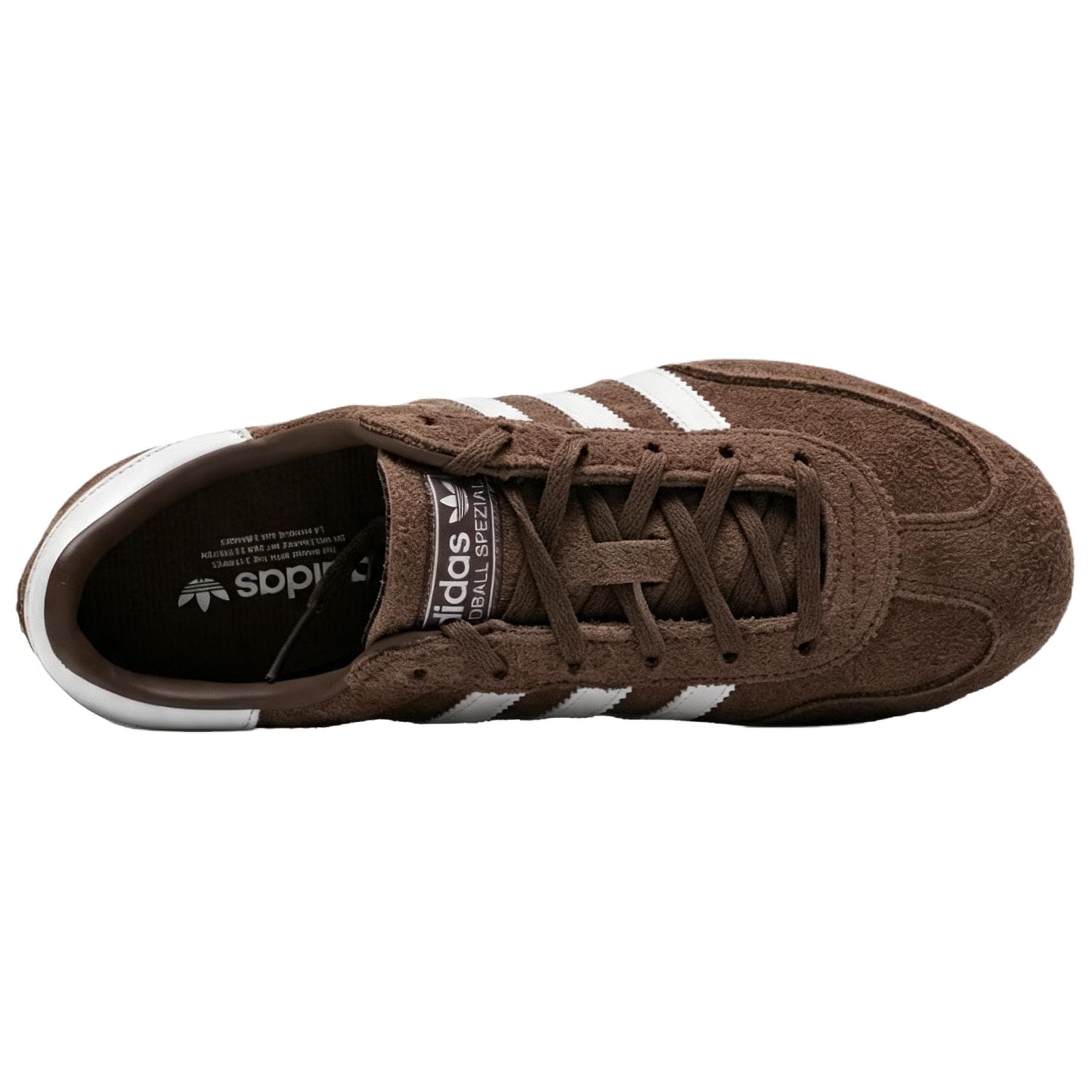 Кроссовки Adidas Originals Handball Spezial Collection Повседневная обувь Низкий Топ Коричневый Женский - изображение 4