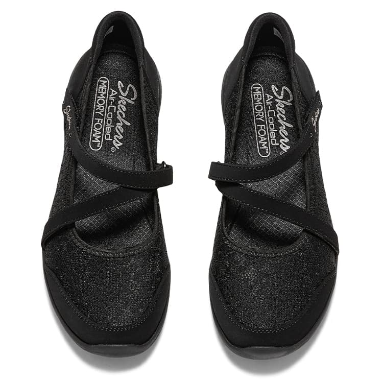 Skechers Modern Comfort Туфли Мэри Джейн Женские Чисто черный - изображение 3